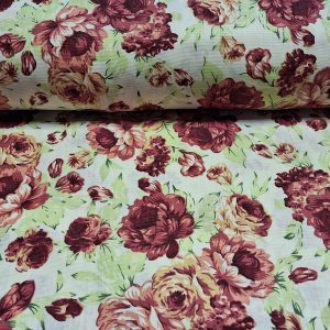 Rózsa mintás lakástextil