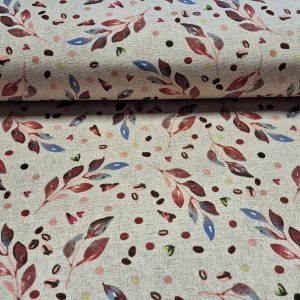 Apró levél mintás lakástextil
