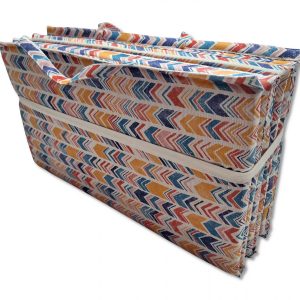 Napozószivacs - összehajtható Színes mintás - 185x55x2 cm