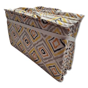 Napozószivacs - összehajtható Színes rombuszos - 185x55x2 cm