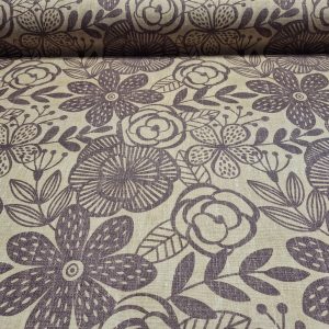 Koptatott virág mintás letörölhető textil terítő