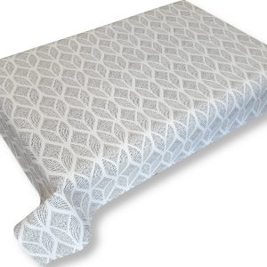 Viaszos vászon terítő méterben Vastag, szürke modern mintás