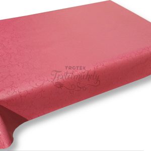 Viaszos vászon terítő méterben Vastag, Piros damaszthatású