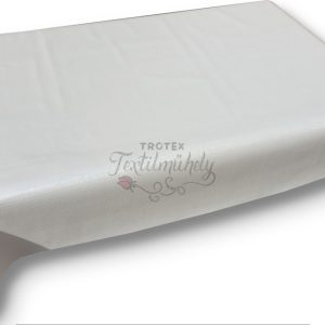 Viaszos vászon terítő méterben Vastag, Fehér damaszthatású