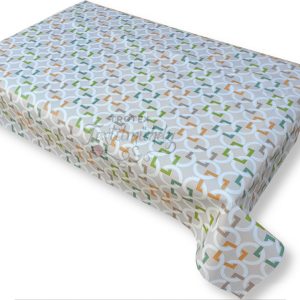 Viaszos vászon terítő méterben Vastag, Színes modern mintás