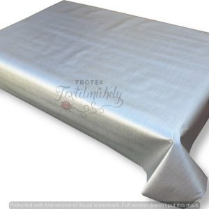 Viaszos vászon terítő méterben Vastag, kék margaréta virágos