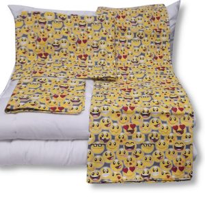 Minőségi pamut ágyneműhuzat garnitúra 3 részes mintás