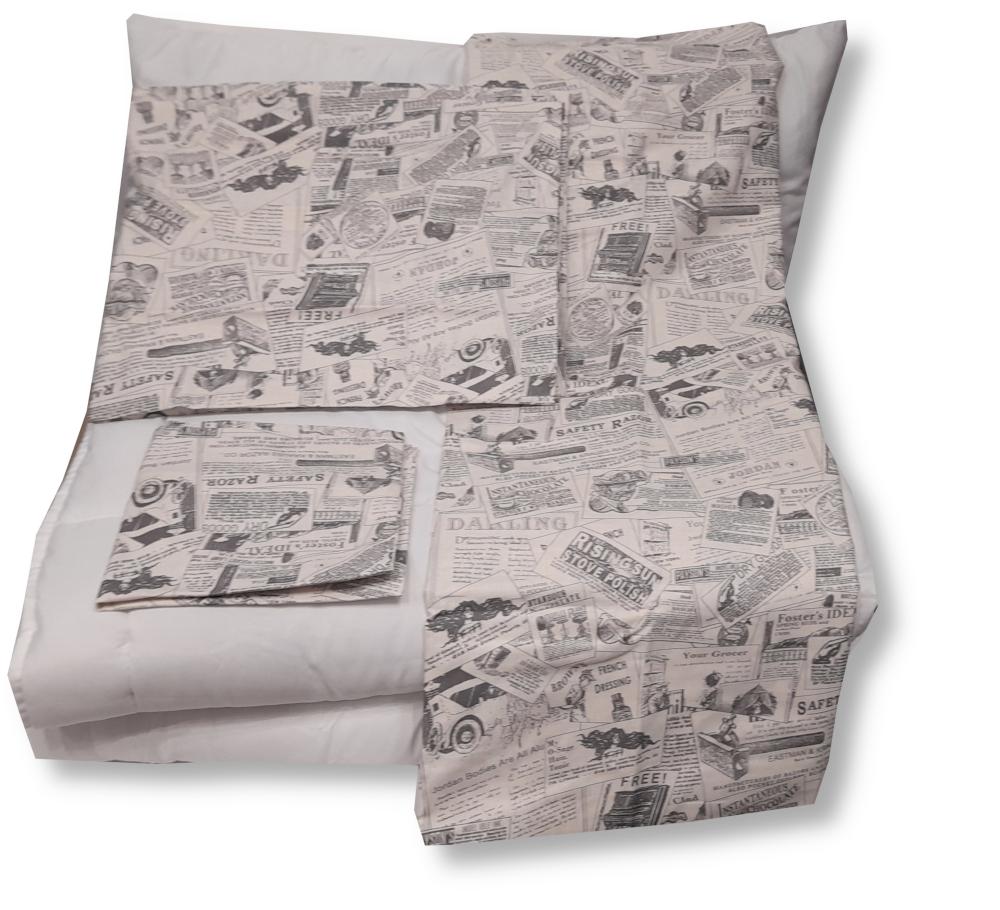 Minőségi pamut ágyneműhuzat garnitúra 3 részes mintás