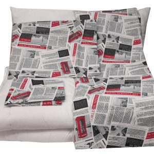 Minőségi pamut ágyneműhuzat garnitúra 3 részes mintás