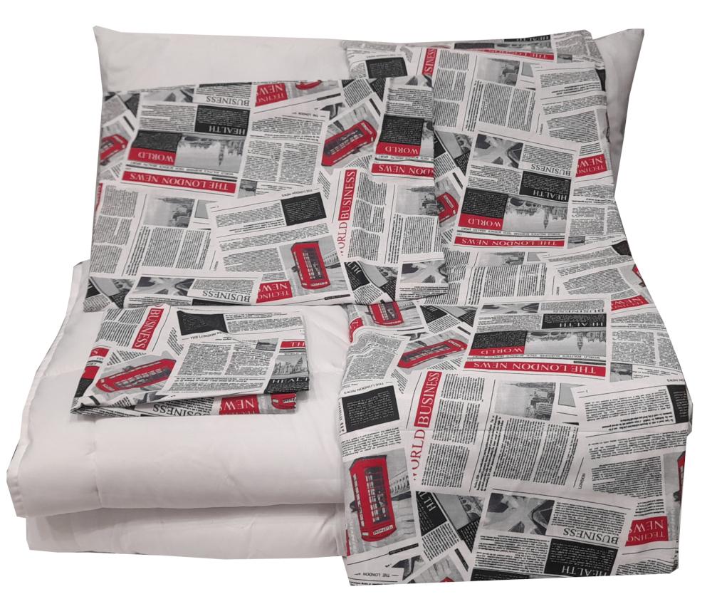 Minőségi pamut ágyneműhuzat garnitúra 3 részes mintás