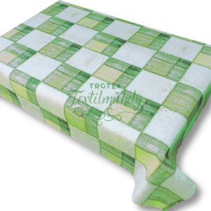 Tekercses  Viaszos vászon - Zöld kockás 01385.08