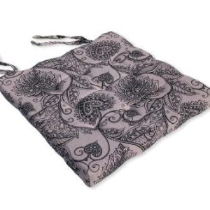 Indamintás ülőpárna Loneta huzattal