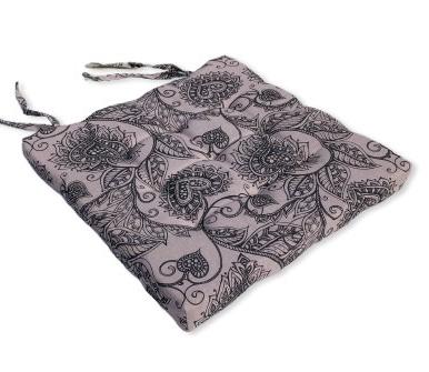 Indamintás ülőpárna Loneta huzattal