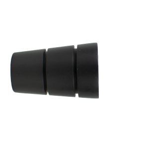 19mm FRANCE végzáró PARIS, fekete, 2db/cs