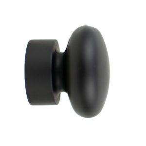 19mm B&W végzáró DIJON, fekete, 2db/cs