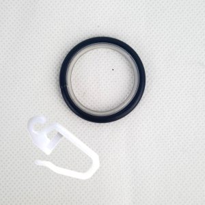 16-20 mm Karika ráncszedővel, fekete, 10 db/cs