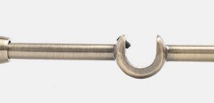 16mm AMERIKA dupla tartó, óarany, 1 db/cs