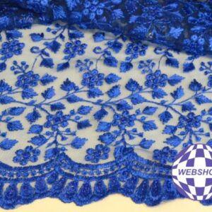 Flitteres hímzett tüll