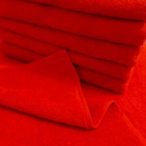 Törölköző piros 70 x 140 cm