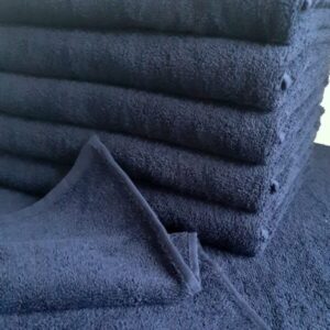 Törölköző sötétkék 50 x 100 cm