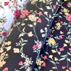 Viszkóz   voile virág