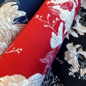 Viszkóz   voile virág