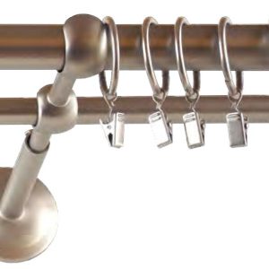 25mm AUSTRIA vég.nélk 2sor,nikkel-matt, több méretben