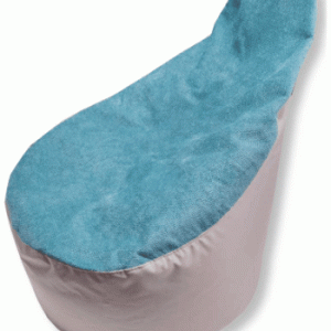 Babzsákfotel - 250 l Szürke - zöld