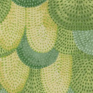 Mintás Rioma Zöld kaktuszos UV álló - vízlepergető -140 cm