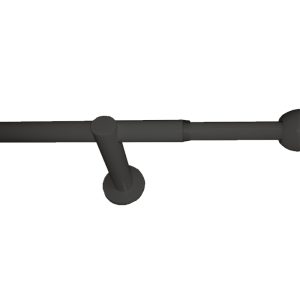 16/13mm KIHÚZHATÓ,London,1s,fekete,165-300cm