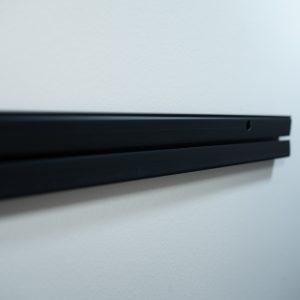 DIY Mennyezeti sín MÜNCHEN, 1-soros, fekete, több méretben