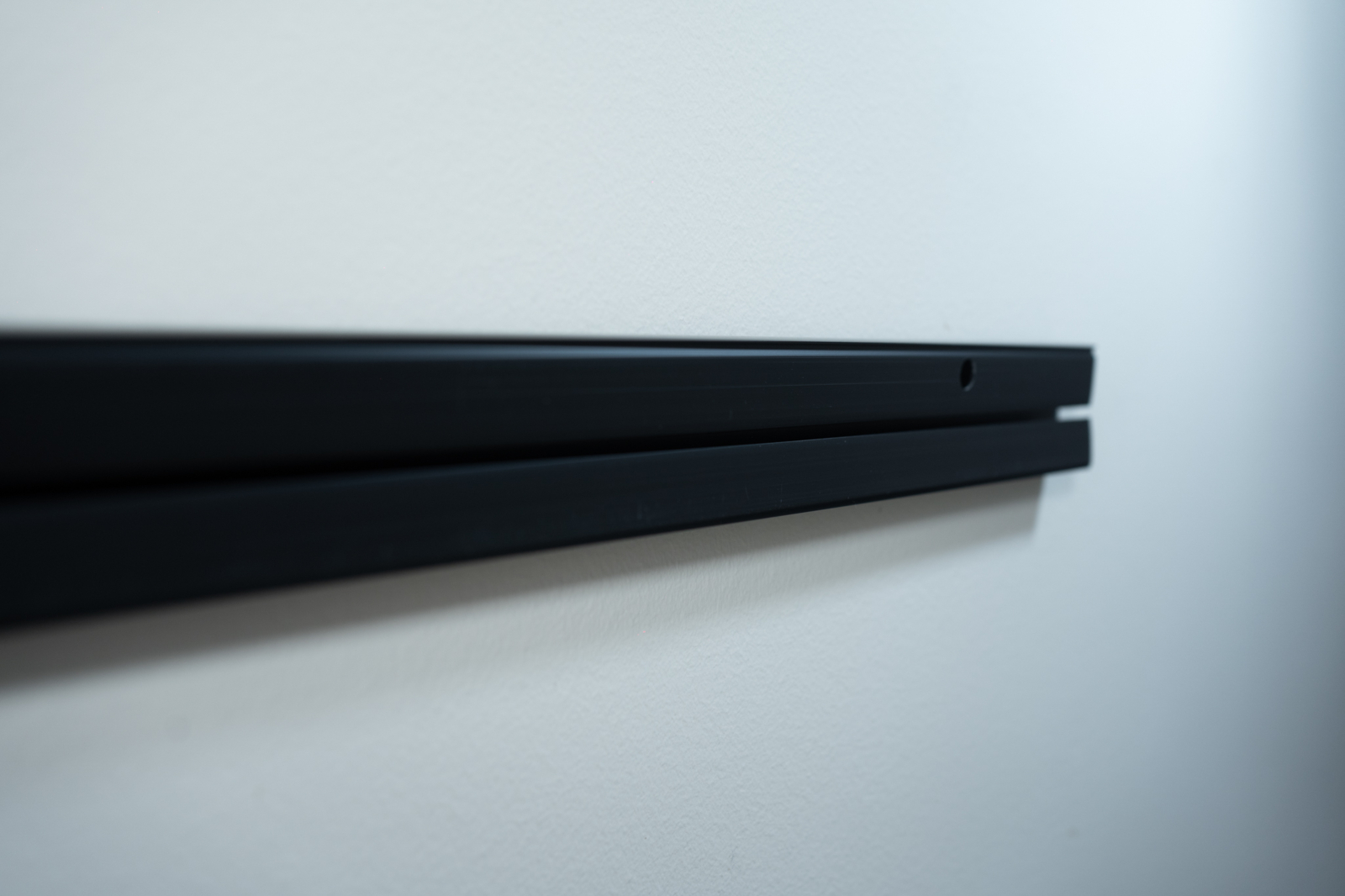 DIY Mennyezeti sín MÜNCHEN, 1-soros, fekete, több méretben