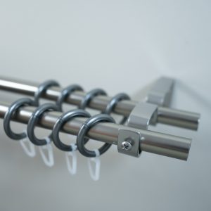 16mm PANNONIA végz. nélküli 2sor,nikkel-matt, több méretben