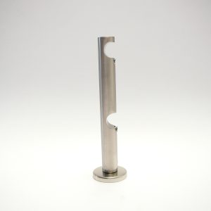 16mm EUROPA dupla tartó, nemesfém, 1db/cs