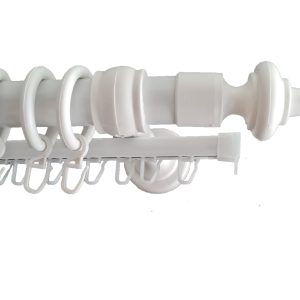 28mm FILIGRANO műanyag, fehér + U-sín, több méretben