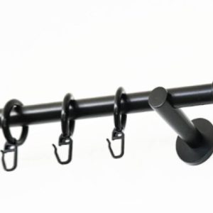 16mm EUROPA végz.nélküli 1sor,fekete,  több méretben