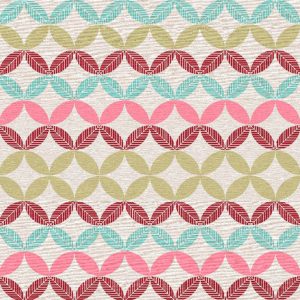 Színes kockás lakástextil Loneta - 280cm széles