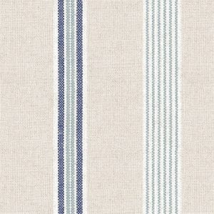 Mintás Szürke kék csíkos UV álló - vízlepergető -140 cm