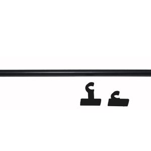 DIY kávéházi karnis KLASSIK, fekete, több méretben