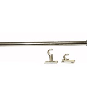 DIY kávéházi karnis KLASSIK, króm, több méretben