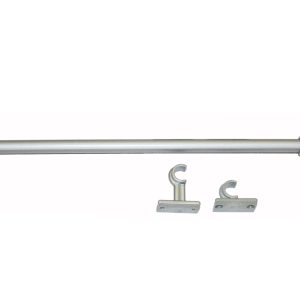 DIY kávéházi karnis KLASSIK, matt-króm, több méretben