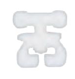 U-sín közbenső lezáró UNIVERSAL, 6 db/cs