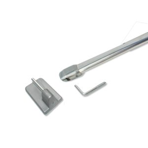 DIY Vitrázspálca, króm, több méretben 2db/cs