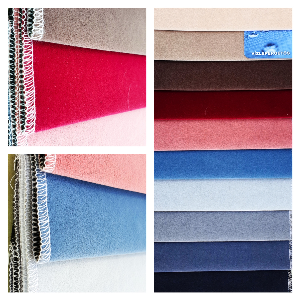 Matt Velvet bútorszövet vízlepergető - 140 cm széles