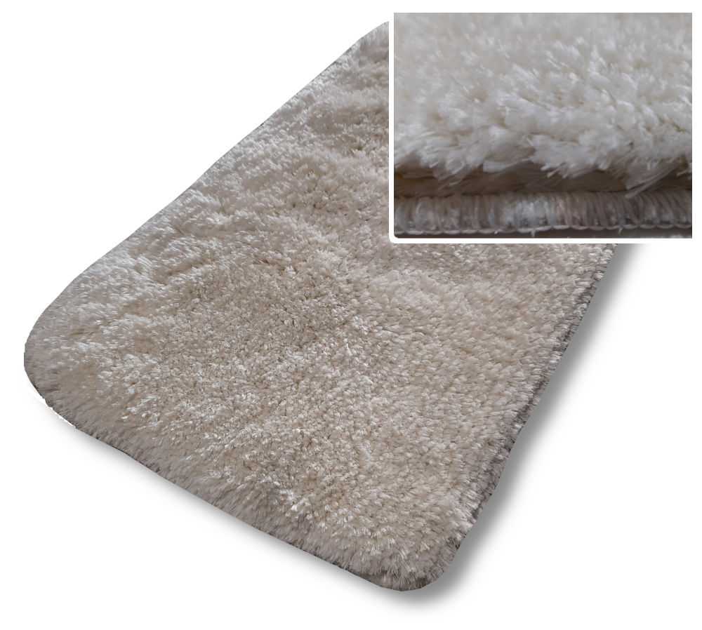 Fehér fürdőszoba szőnyeg 40x70 cm-es