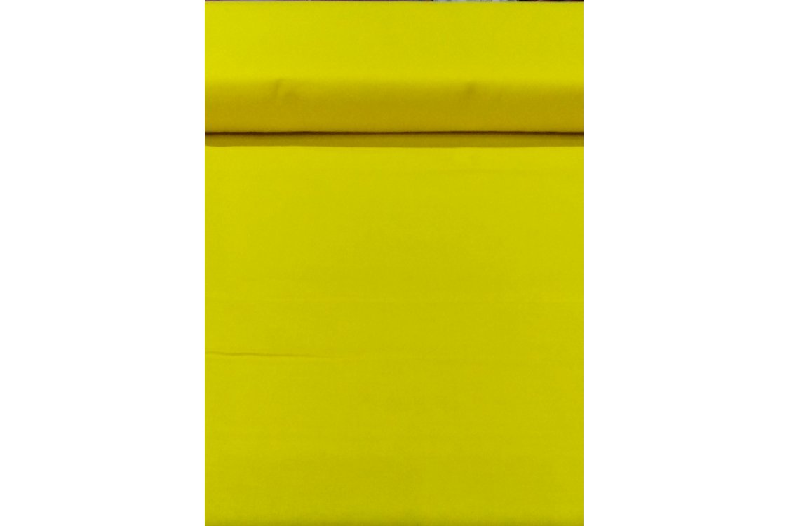 Citromsárga pamutvászon 150 cm széles
