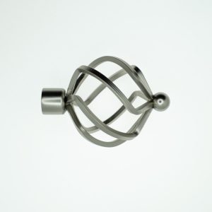 16mm PANNONIA végzáró SZEGED, nikkel-matt, 2db/cs