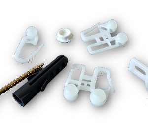 Tartozékcsomag 2-3sor mennyezeti sínhez 120-180cm