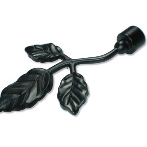 16mm PANNONIA végzáró TATA, fekete, 2db/cs